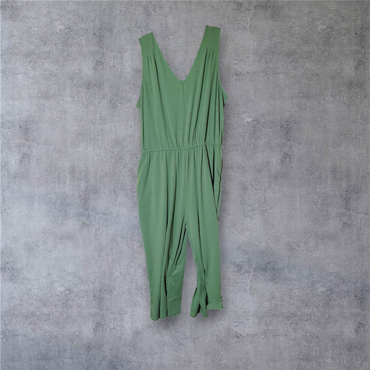 Dk Green Jumper suit XL 16-18