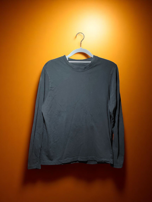 Long Sleeve Lg Black Tee