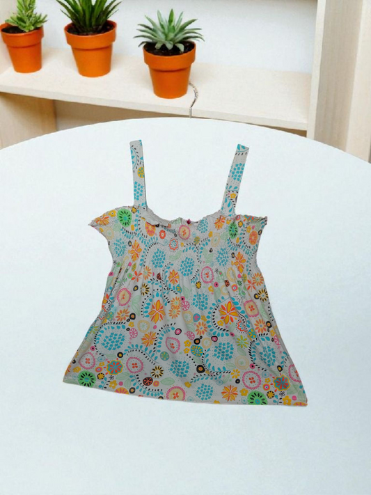 summer print over tank