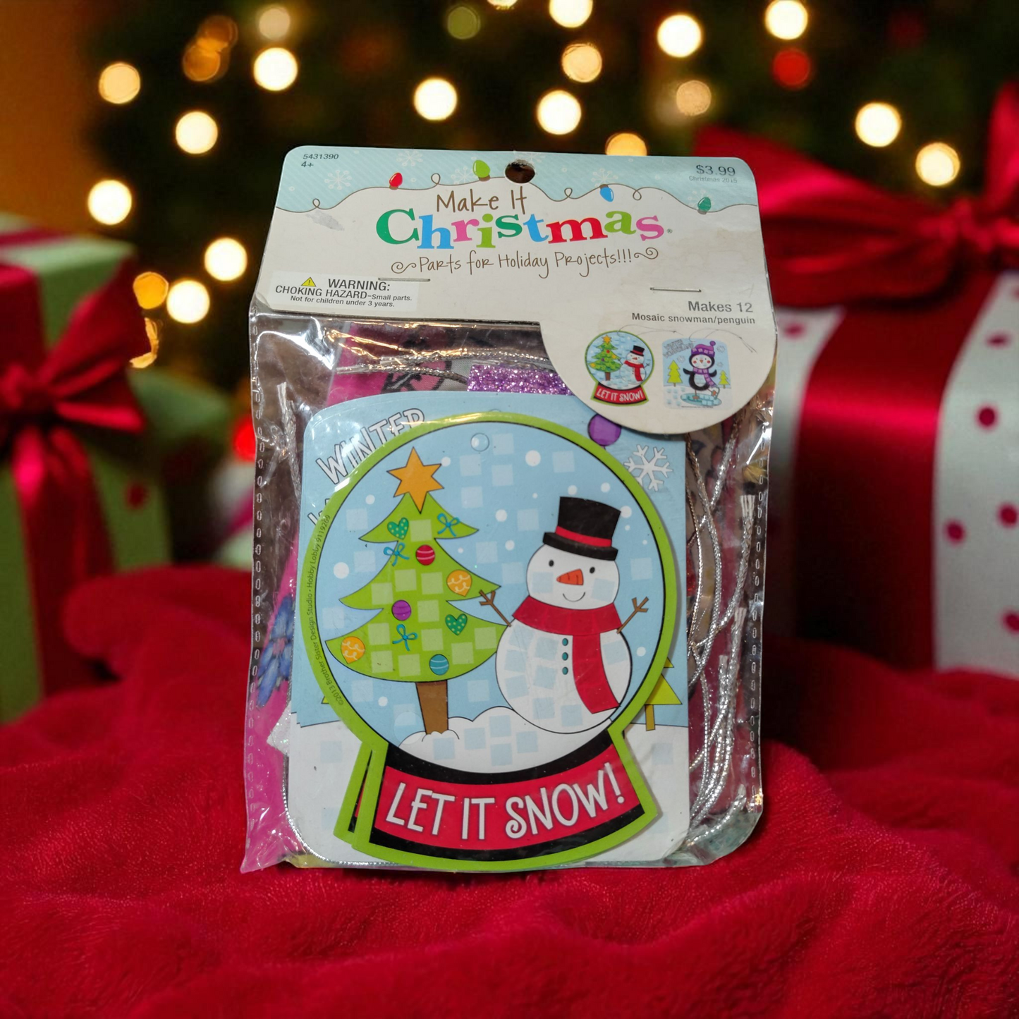 Make It Christmas Holiday Project Parts