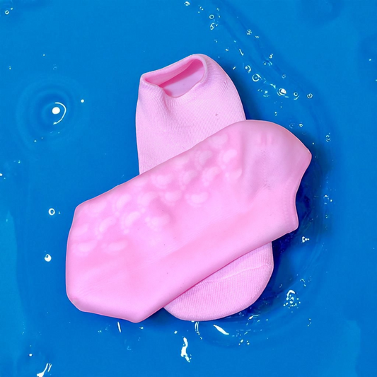 Lotion socks.  silicone inside