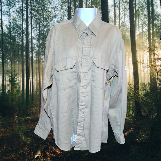 Bulwark protective apparel  L Men's Tan Shirt