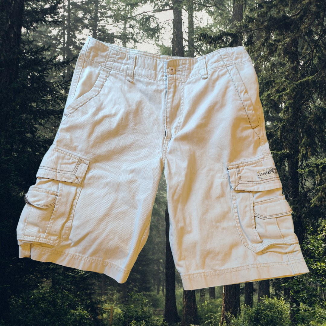 Tan Union Bay Cargo Shorts Men's Size 32