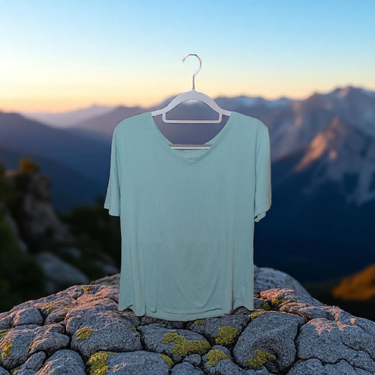 Teal Short sleeve casual T Size XO 14