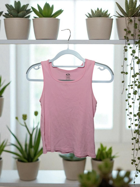 pink tank teen XL Stain