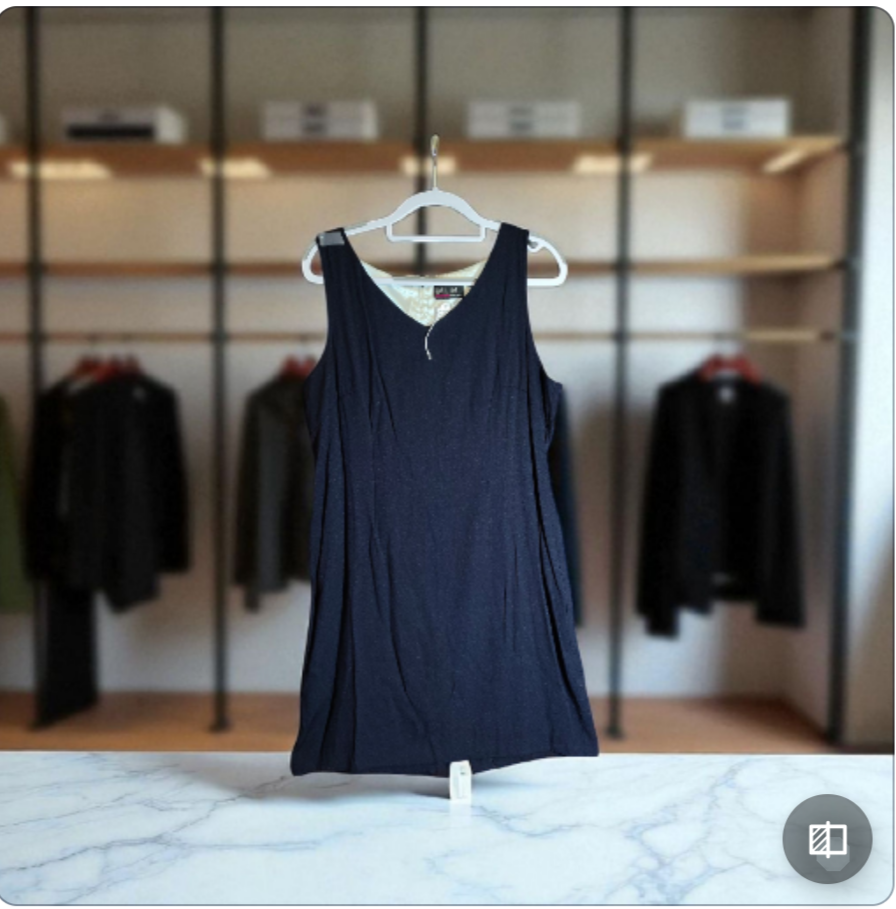 navy Blue  Tank top Business Dress Woman's 18