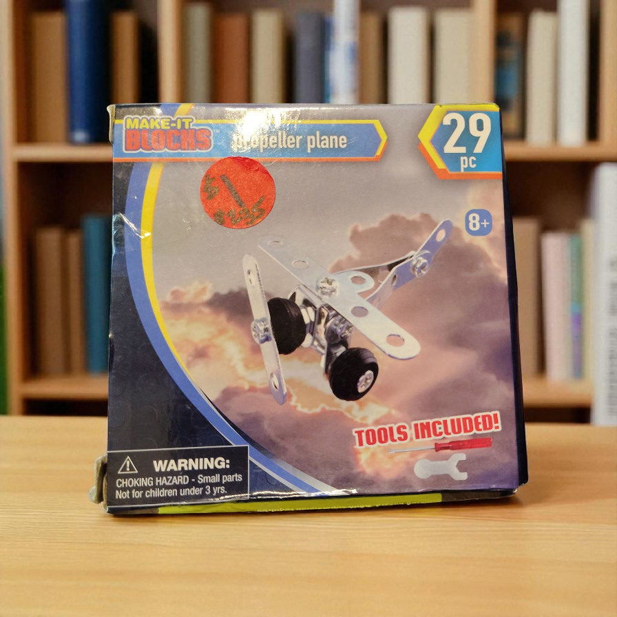 make it blocks propeller plane tools included