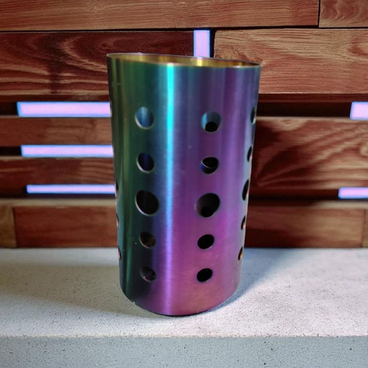 Metallic Utensil Holder
