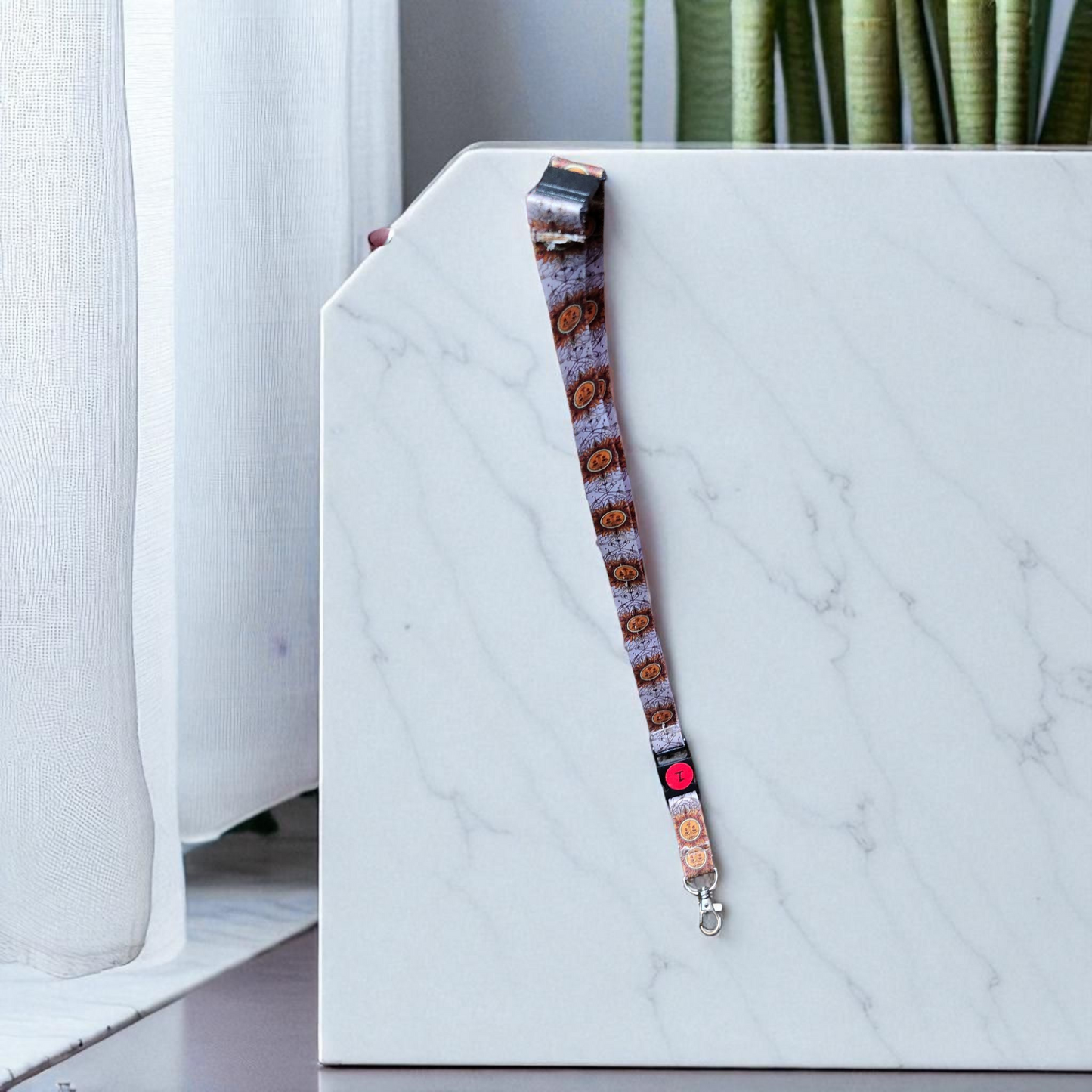 Smiling Sun Key Lanyard