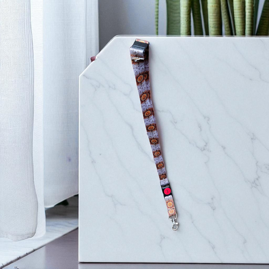 Smiling Sun Key Lanyard