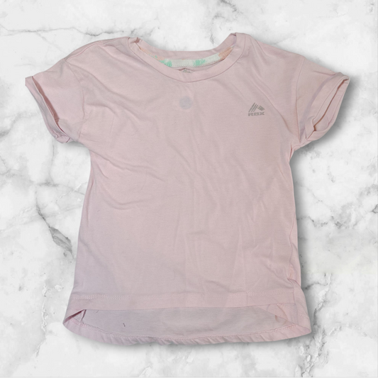 Pink  Short Sleeve  Reebok T Shirt