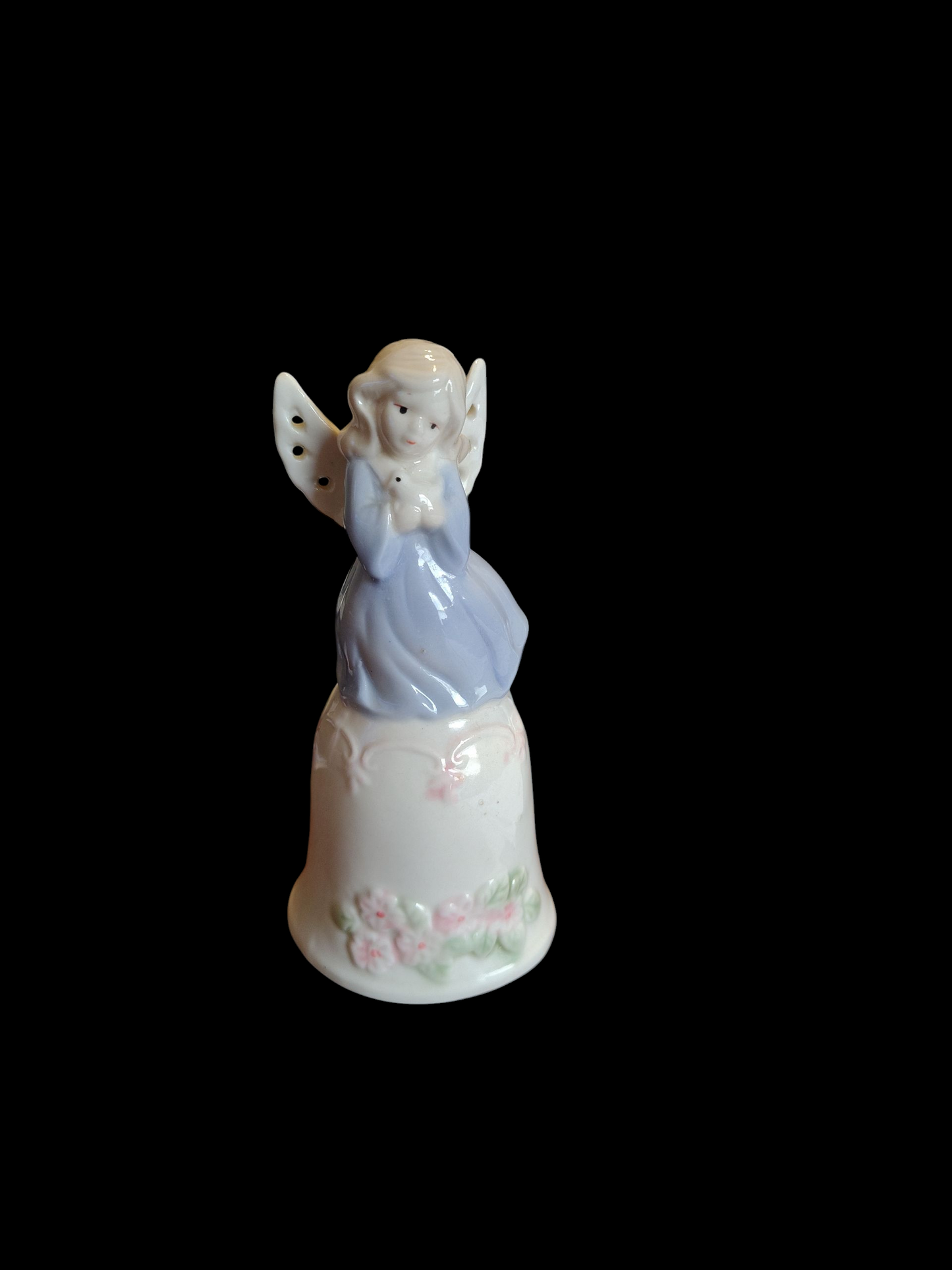 Angel holding Dove Hand Bell