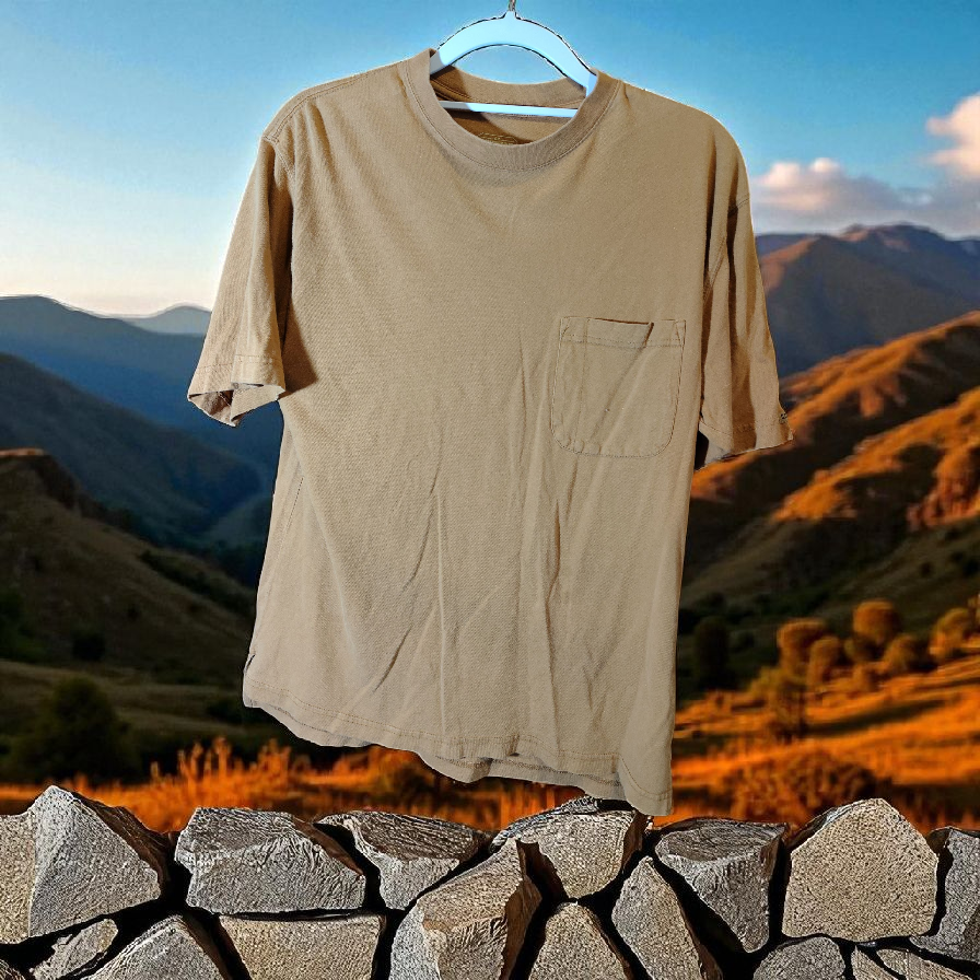 Brown Work Tee Medium