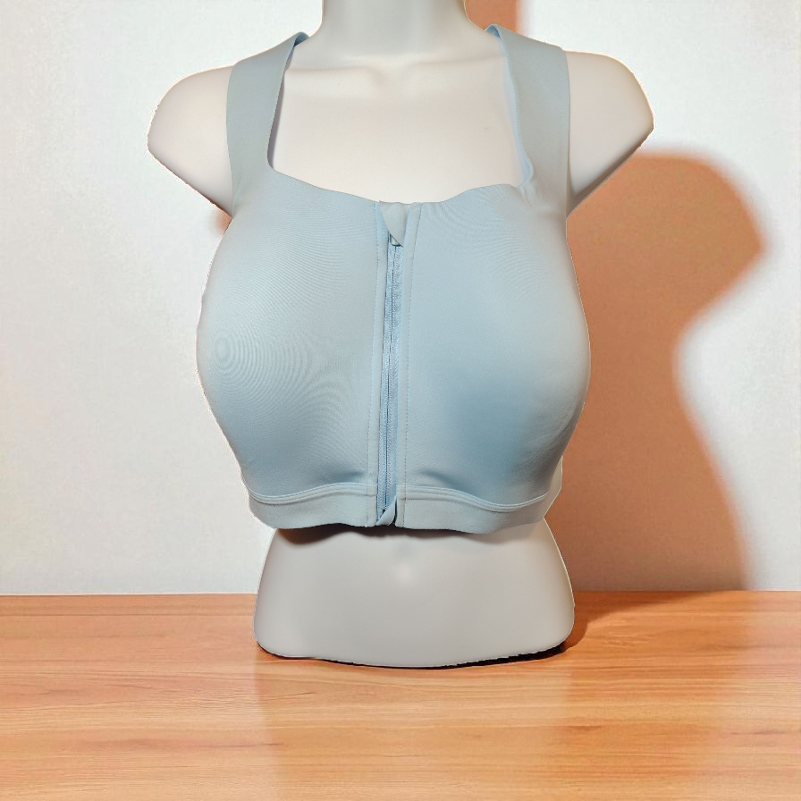 baby blue active bra