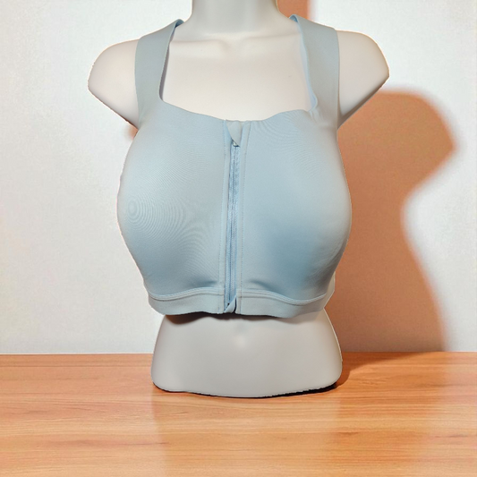 baby blue active bra