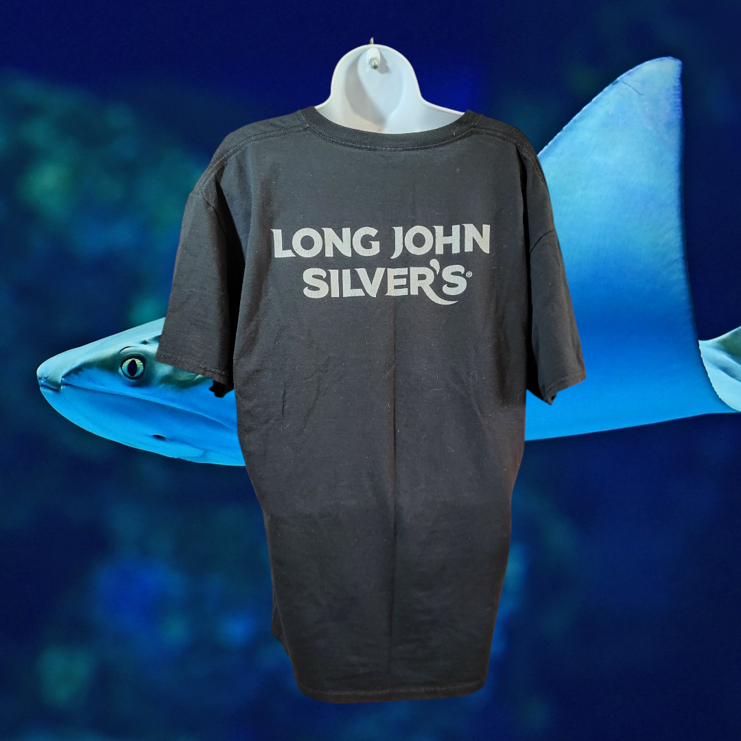 Black long john's silver Work shirt