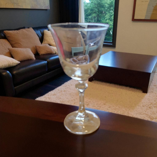 5 set of wedding glasses