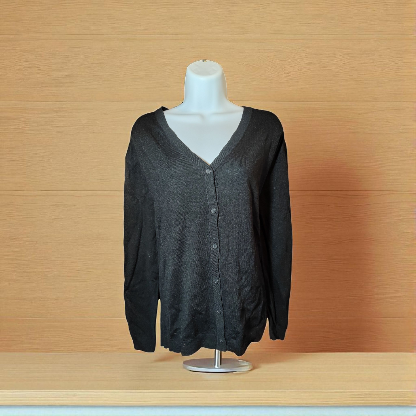 Just fab "NEW" button up cardigan