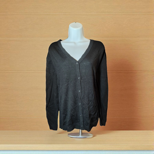 Just fab "NEW" button up cardigan