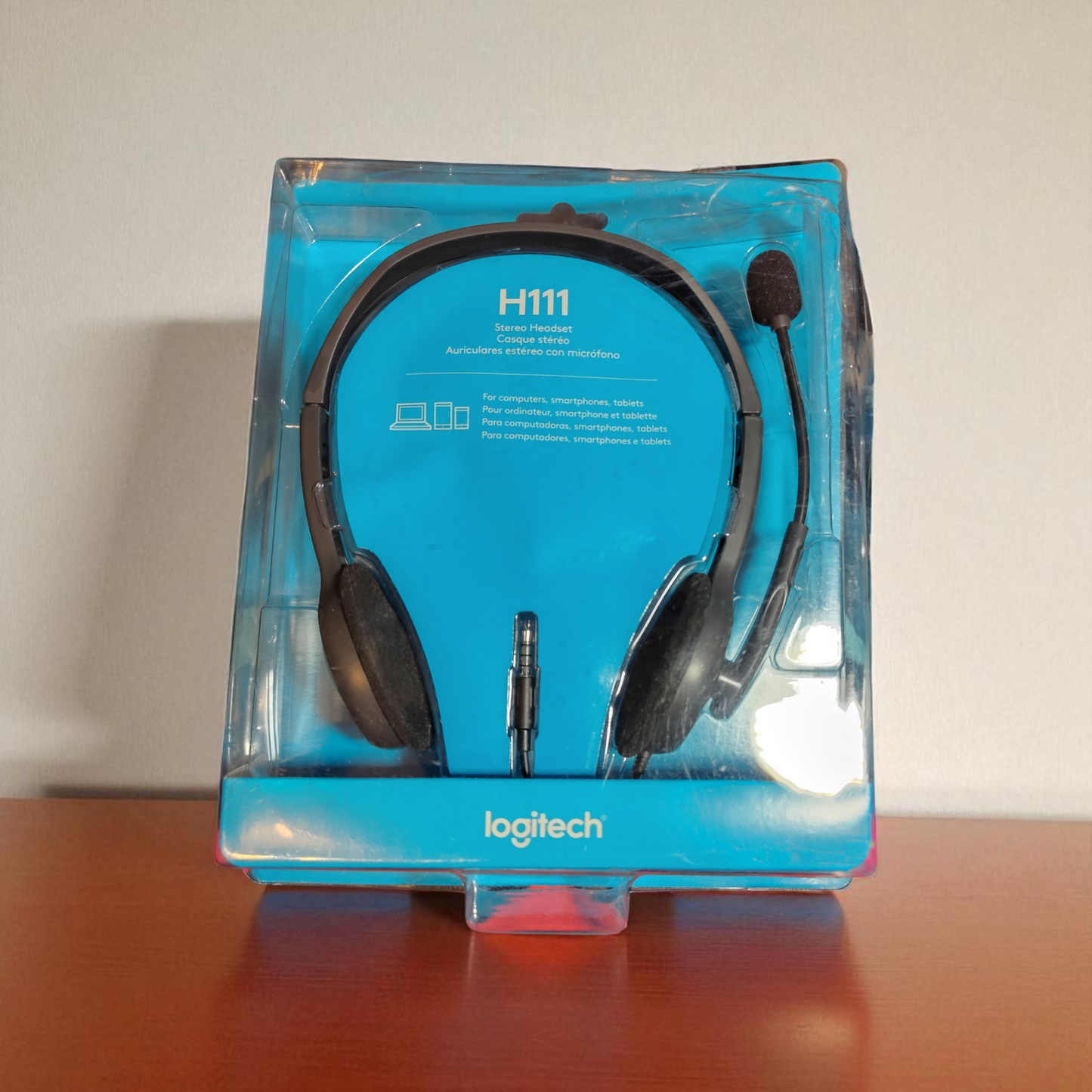 Logitech Headphone With Microphone Attachment